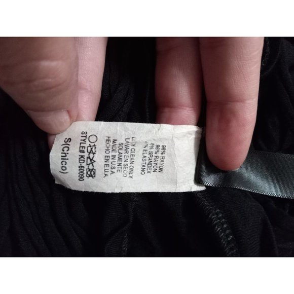 J Black Small Cut Out Thrashed Beach Dancer Gothic Midi Punk Dress - Picture 5 of 5